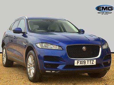 Blue Used 2019 Jaguar F-Pace Portfolio SUV | £17,295 (Fair price)