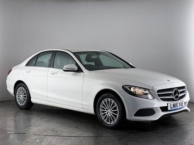 White Used 2015 Mercedes C220 Executive Sedan | £8,650 (Super price)
