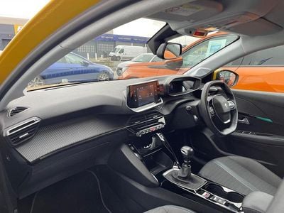 Yellow Used 2022 Peugeot 208 Allure Premium Hatchback | £13,389 (Fair price)