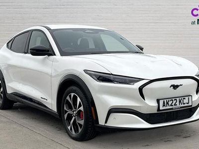 Used Ford Mustang Mach-E Standard Range 197 kW (269 HP) 2022 White SUV