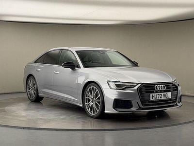 Floret silver metallic/floret silver metallic Used 2022 Audi A6 Black Edition Sedan | £23,050 (Fair price)