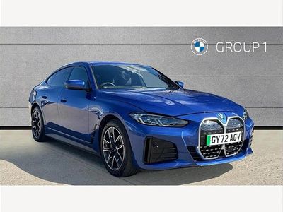 Used BMW i4 M Sport 250 kW (340 HP) 2022 Blue Sedan