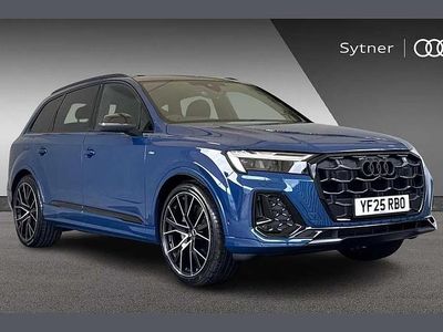 Used Audi Q7 Black Edition 282 HP (207 kW) 2025 Blue SUV