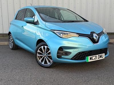Used Renault Zoe GT-Line 100 kW (136 HP) 2021 Blue Hatchback