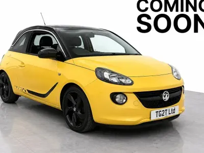 Used Vauxhall Adam Slam 100 HP (73 kW) 2014 Yellow Hatchback