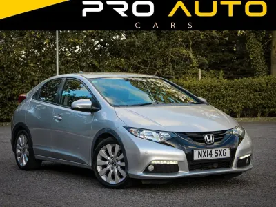 Used Honda Civic SE Plus 2014 Silver Hatchback