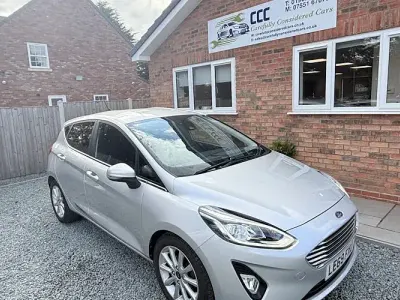 Used Ford Fiesta Titanium 101 HP (74 kW) 2020 Silver Hatchback