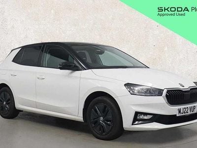 Candy white black magic pearl effect Used 2022 Skoda 110 R Colour Edition Hatchback | £12,726 (Fair price)