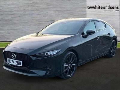Black Used 2025 Mazda 3 Homura-Line Hatchback | £19,950