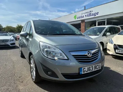 Used Vauxhall Meriva 120 HP (88 kW) 2013 Silver MPV