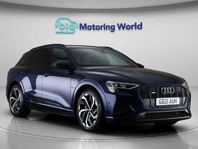 Used Audi e-tron Black Edition 300 kW (408 HP) 2021 Blue SUV