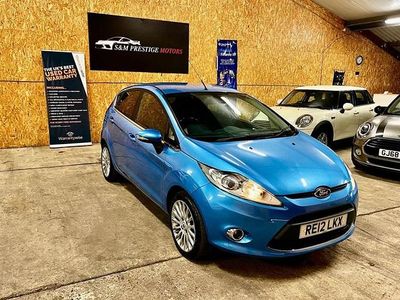 Blue Used 2012 Ford Fiesta Titanium Hatchback | £5,649 (Fair price)