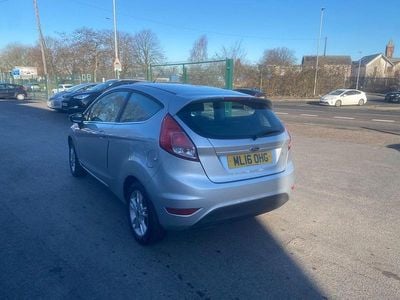 Used Ford Fiesta Zetec 2016 Silver Hatchback
