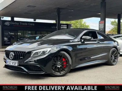 Used Mercedes S63 AMG AMG 576 HP (423 kW) 2017 Black Coupe