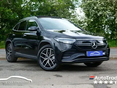 Käytetty Mercedes EQA250 AMG Line Premium 139 kW (190 HP) 2021 Musta Katumaasturi