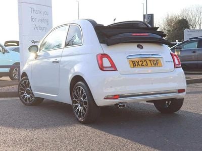 Used Fiat 500C S 70 HP (51 kW) 2023 White Cabriolet