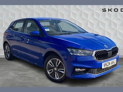 Used Skoda Fabia SE L 108 HP (79 kW) 2024 Blue Hatchback