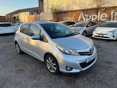 Silver Used 2012 Toyota Yaris SR Hatchback | £2,999 (Fair price)
