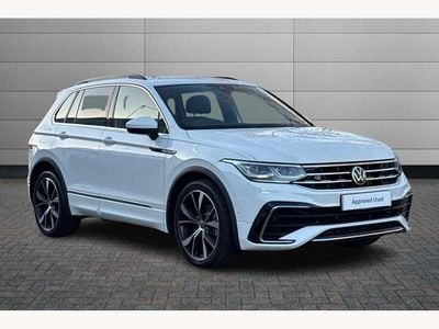 Used VW Tiguan R-line 150 HP (110 kW) 2021 White SUV