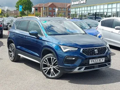 Käytetty Seat Ateca Xperience Lux 150 HP (110 kW) 2023 Sininen Katumaasturi