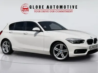 Used BMW 116 Sport Line 2015 White Hatchback