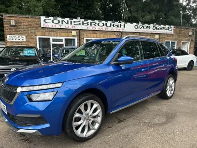 Used Skoda Kamiq SE L 2022 Blue SUV