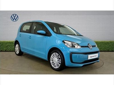 Used VW up! move up! 60 HP (44 kW) 2018 Blue Hatchback