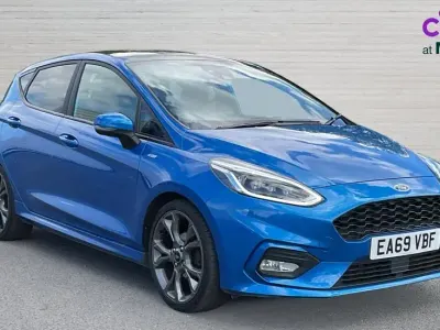 Used Ford Fiesta ST-Line X 140 HP (102 kW) 2019 Blue Hatchback