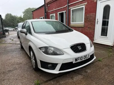 Used Seat Leon FR 2010 White Hatchback