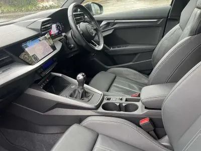 Used Audi A3 S-Line 147 HP (108 kW) 2023 Black Sedan