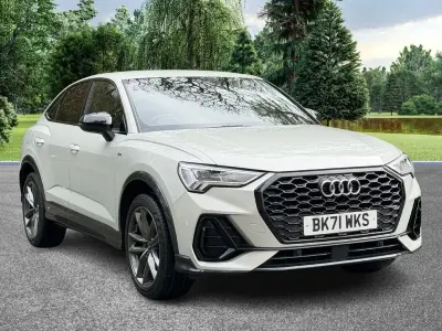 Usado Audi Q3 Sportback Black Edition 2021 Plateado SUV