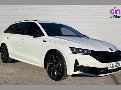 Used Skoda Octavia SportLine 147 HP (108 kW) 2025 White Estate