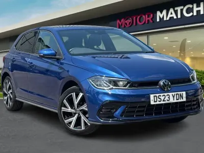 Used VW Polo R-line 2023 Blue Hatchback