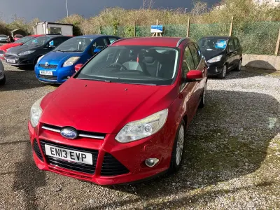 Used Ford Focus Titanium X 2013 Red Estate