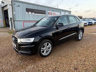 Black Used 2017 Audi Q3 S-Line SUV | £11,449 (Fair price)