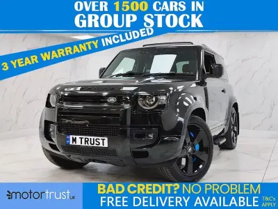 Used Land Rover Defender S 525 HP (386 kW) 2021 Black SUV
