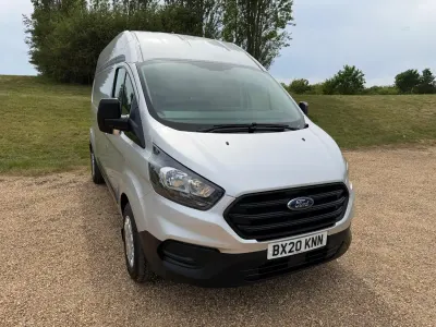 Used Ford Transit Custom S 130 HP (95 kW) 2020 Silver Van