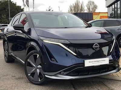 Blue Used 2023 Nissan Ariya Evolve SUV | £28,499 (A bit pricey)