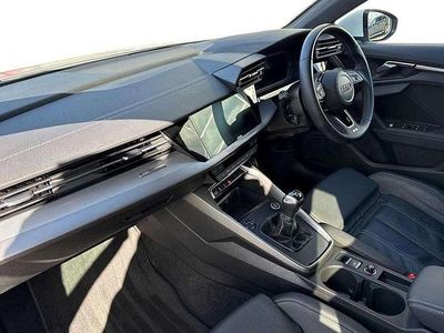 Used Audi A3 S-Line 110 HP (80 kW) 2023 White Sedan