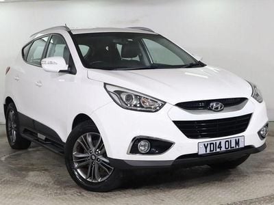White Used 2014 Hyundai ix35 SE SUV | £4,975 (Fair price)