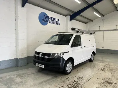 Begagnad VW Transporter Startline 110 HK (80 kW) 2022 Vit Van