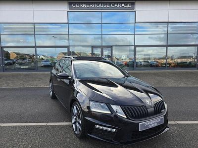 Used Skoda Octavia vRS 245 HP (180 kW) 2019 Black Estate