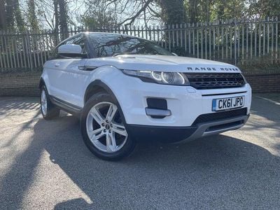 Used Land Rover Range Rover evoque Pure 190 HP (139 kW) 2011 White Coupe