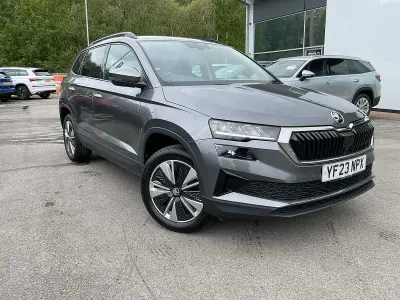 Gebraucht Skoda Karoq SE Drive 110 PS (80 kW) 2023 Grau SUV