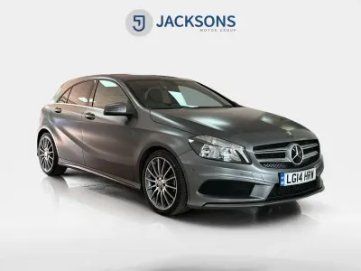 Used Mercedes A200 AMG 136 HP (100 kW) 2014 Grey Hatchback