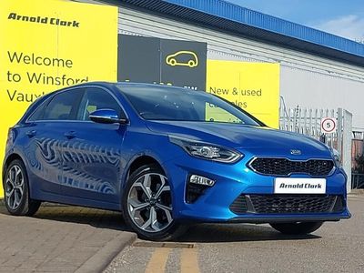 Used Kia Ceed 138 HP (101 kW) 2019 Blue Hatchback