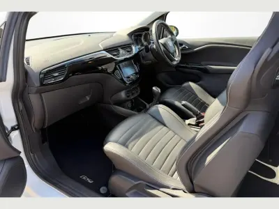 Used Vauxhall Corsa S 148 HP (108 kW) 2018 White Hatchback