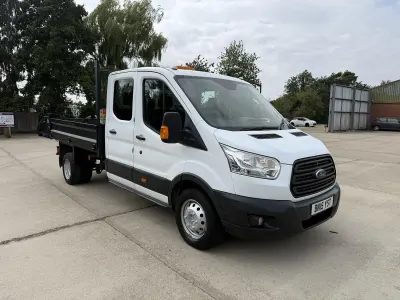 Used Ford Transit 125 HP (91 kW) 2015 White Van