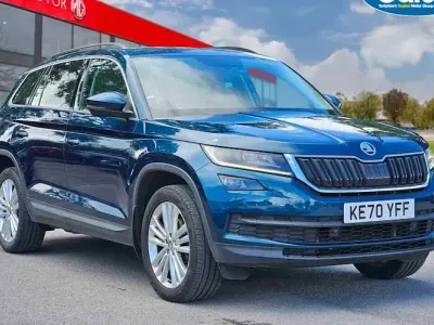 Used Skoda Kodiaq SE L 150 HP (110 kW) 2020 Blue SUV