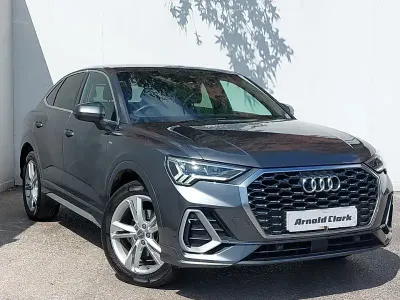 Usado Audi Q3 S-Line 150 HP (110 kW) 2020 Cinzento SUV